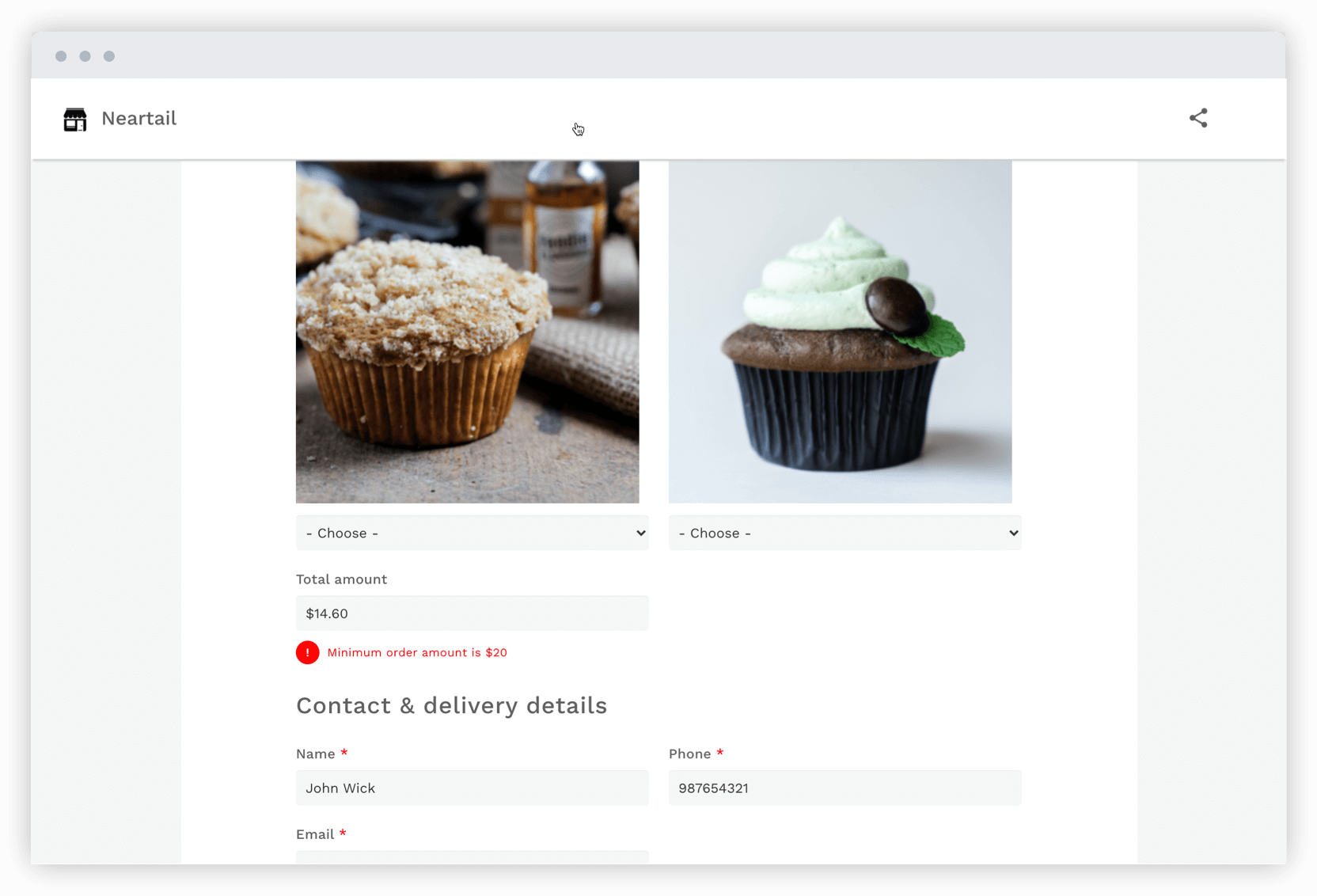 Write formulas to apply automatic discounts, calculate taxes, enforce minimum order amount & more